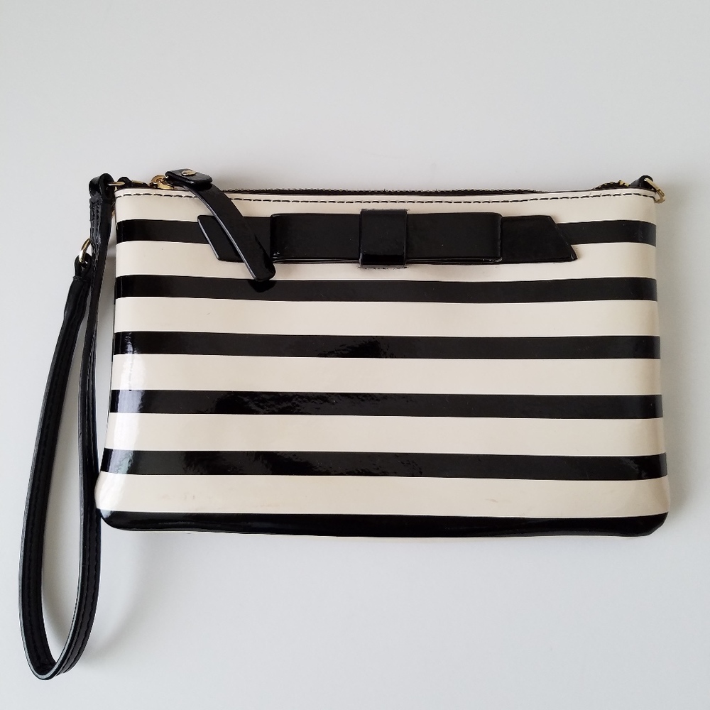 Kate Spade Lolly Chelsea Park Striped Wristlet